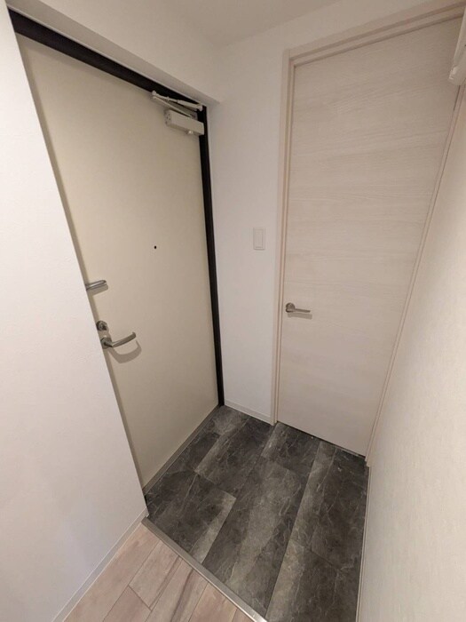 玄関 クラス中の島