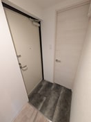 玄関 クラス中の島