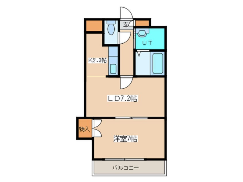 間取図 アリエスⅡ