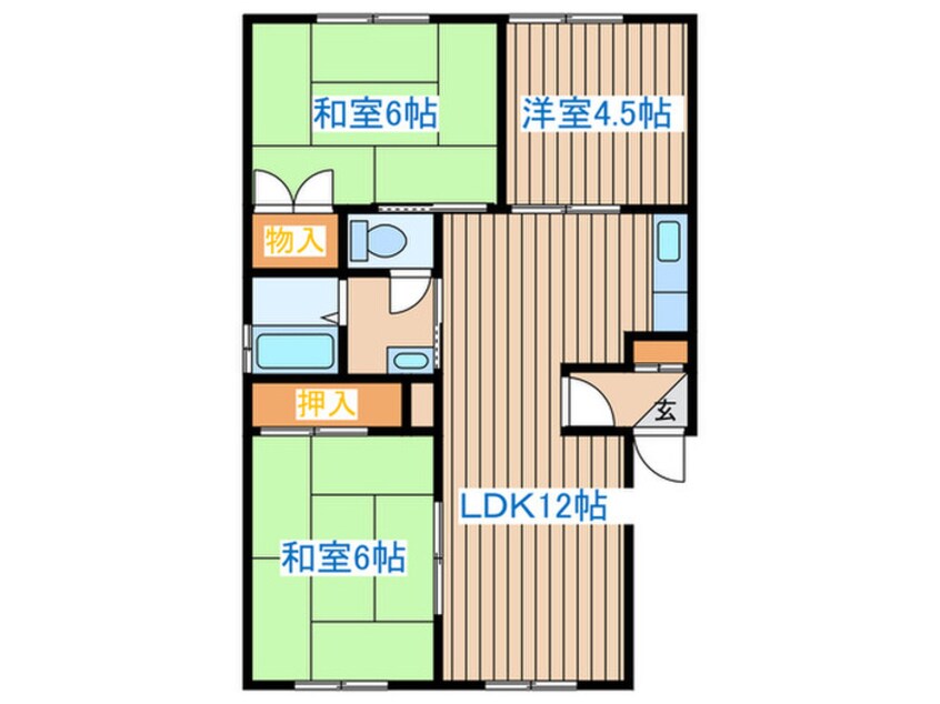 間取図 ホワイトヒル