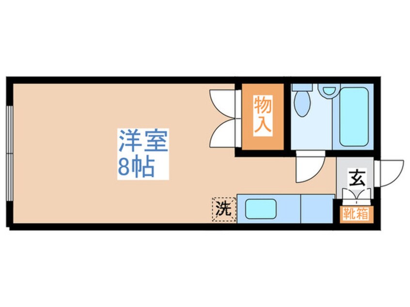 間取図 クリスタル村川