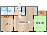 ハイグレ－ド１３ 2LDKの間取り