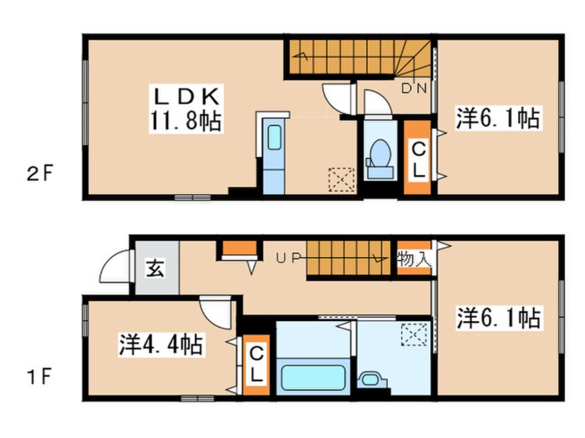 間取図 アベニュー北１０条