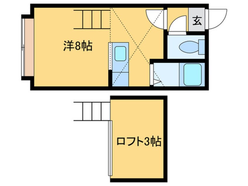 間取図 アルノルテ月寒