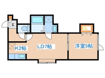 間取図 ケントハウスⅠ