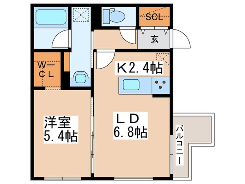 間取図 Crossbell524