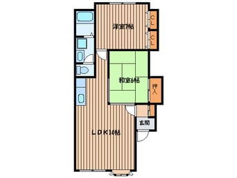 間取図 クリスタルハイツ