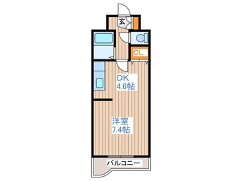 間取図 シティー・ラ・ローレンス