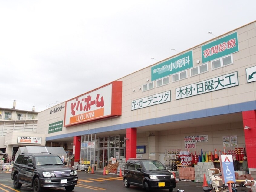 ビバホームエクストラ(電気量販店/ホームセンター)まで1100m シャネル中の島