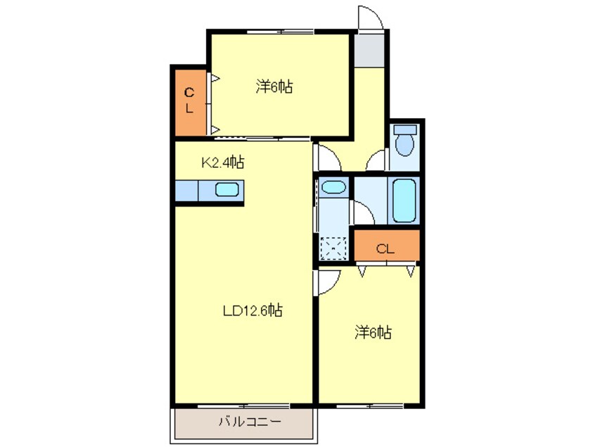 間取図 セントポーリアクラリス