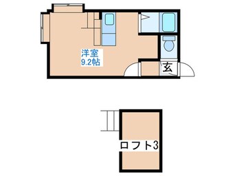 間取図 ｱﾘｴﾙ水車町