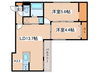 間取図 グランスカイ