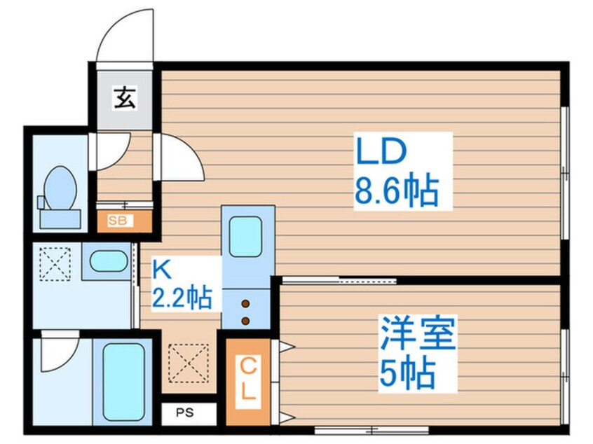 間取図 ベルヴィル