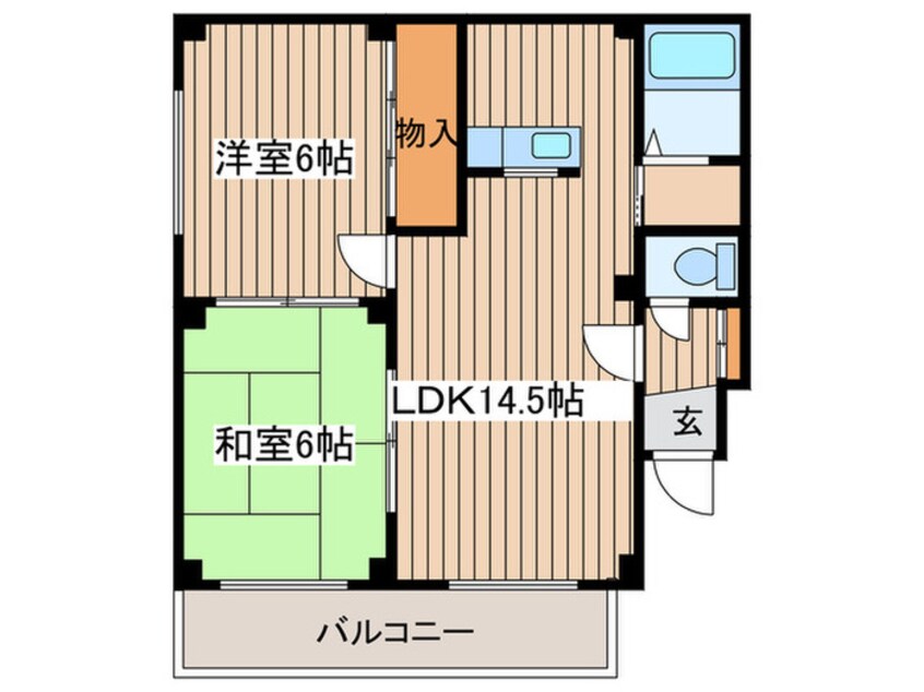 間取図 ノ－ス２８