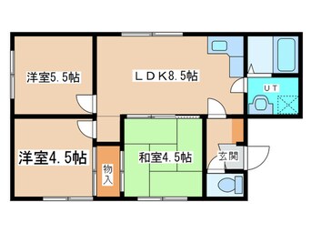 間取図 インリバーハイム