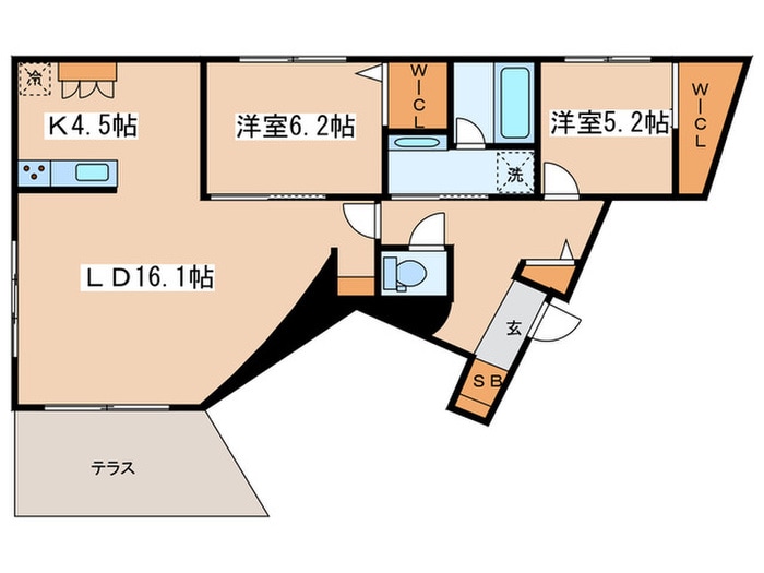 間取り図 MIYANOMORI-CITY.STELLA