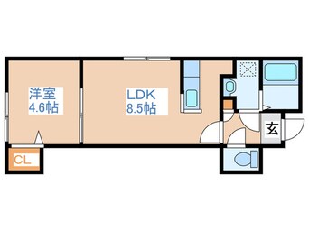 間取図 アイプラス平岸