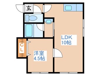 間取図 もえぎ第2マンション