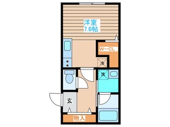 間取図 カレラ豊平2nd