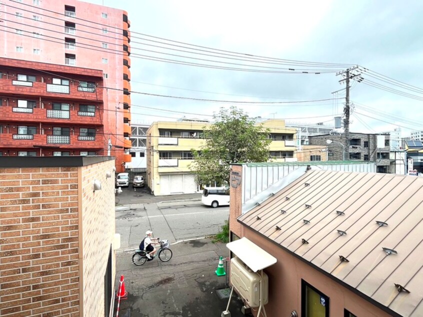 室内からの展望 カレラ豊平2nd