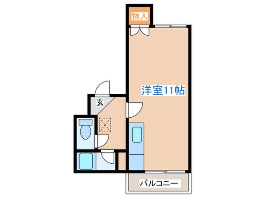 間取図 ハイツフランセ円山