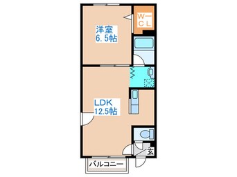 間取図 センチュリ－Ｈ・Ｓ