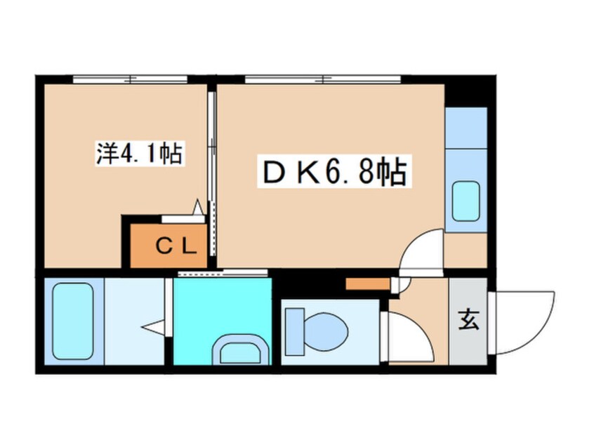 間取図 ハレイワコ－ト