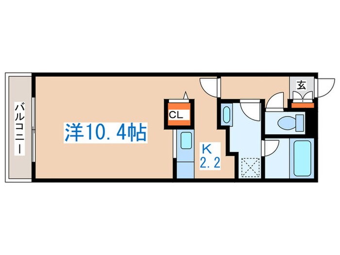 間取り図 マリオン桑園