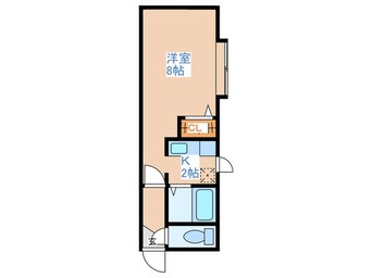 間取図 クリエイト旭町Ｂ