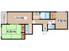 ＥＡＳＴ５ 2LDKの間取り
