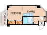 ステージ13 1DKの間取り