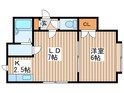 フォレスト南月寒の間取図