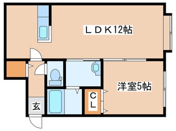 間取図 レユシール七番館