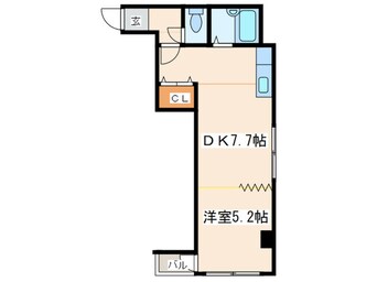 間取図 パークヒルズ中央 Ｙ