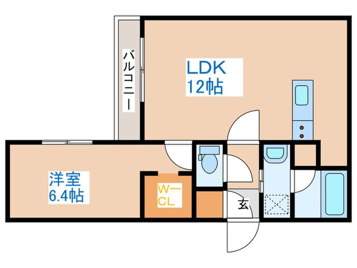 間取り図 リベッキオ豊平公園