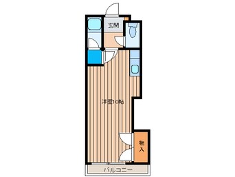 間取図 コーポ・フランセ宮の森