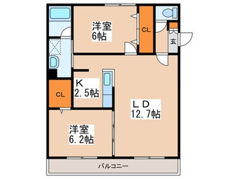 間取図 香風館壱番