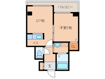 間取図 グランデ・ト－ル
