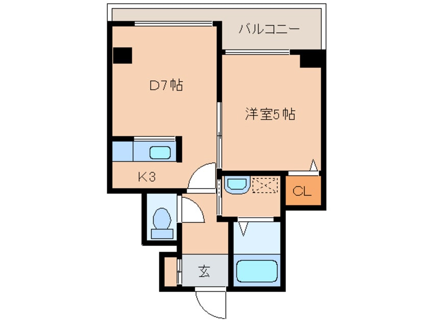 間取図 グランデ・ト－ル