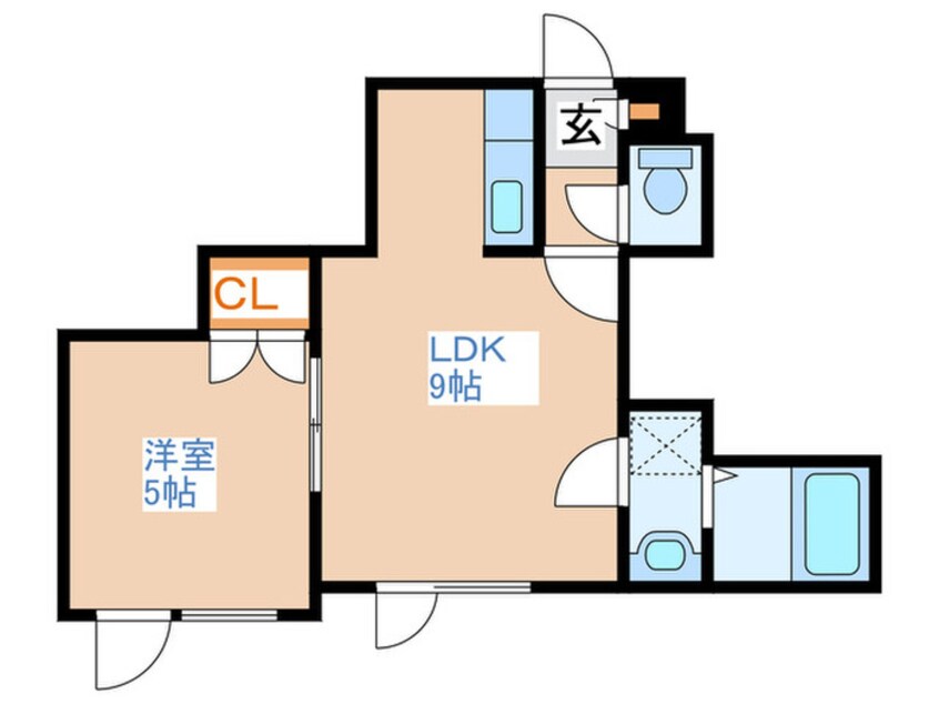 間取図 第2スワロ－ハイツ