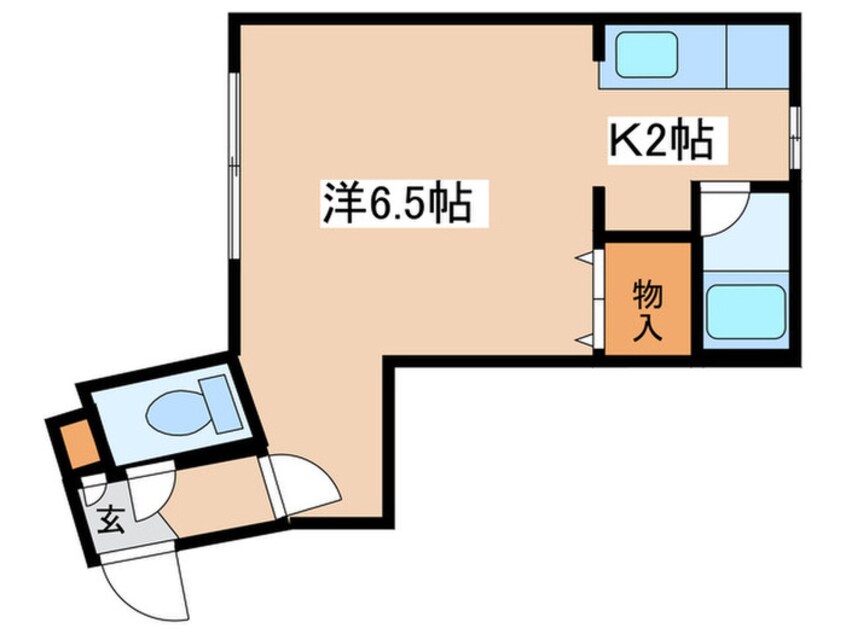 間取図 ＪＫステ－ジＮ１４Ｂ