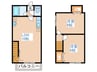 パルコ－ト澄川 2LDKの間取り