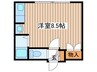 ノ－スニュ－パシフィック 1Rの間取り