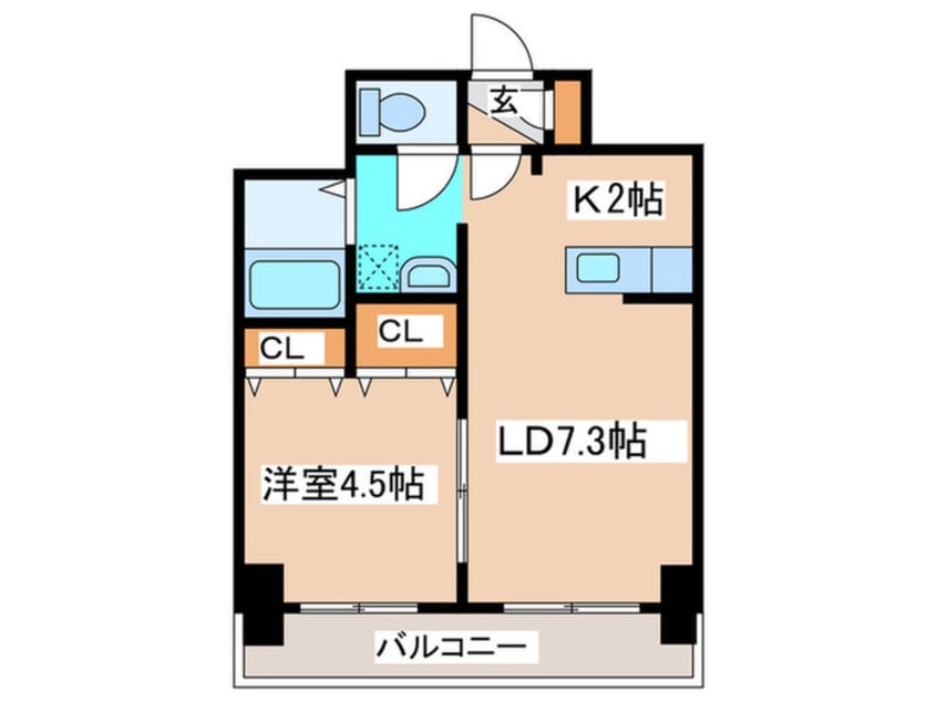 間取図 アーク菊水43