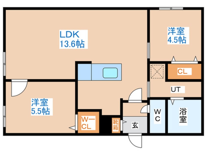 間取図 MA豊平公園
