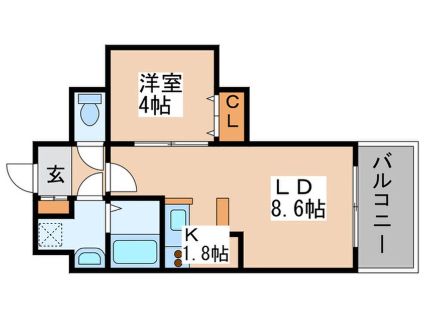 間取図 レガ－ロ美術館通