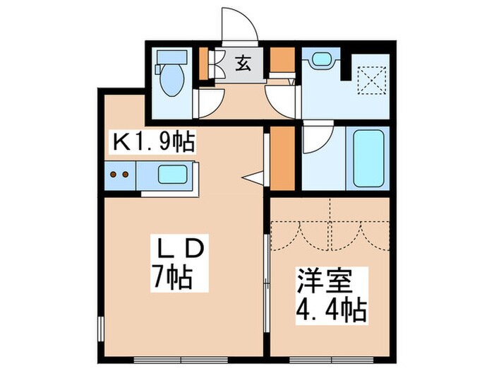 間取り図 レガ－ロ美術館通