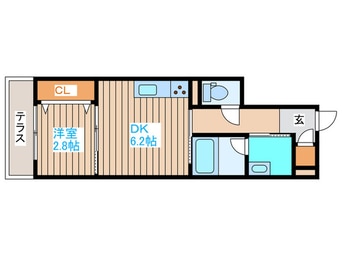 間取図 S-RESIDENCE南郷clarity