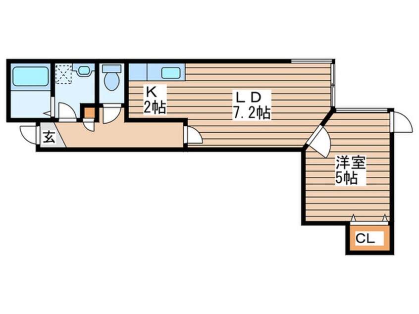 間取図 グラウディ・レビジョンⅢ