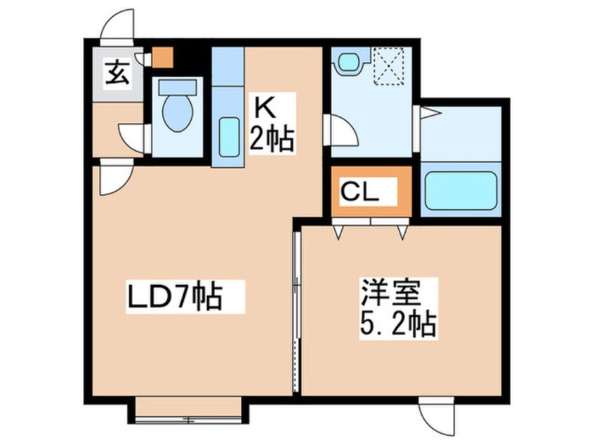 間取図 グラウディ・レビジョンⅢ